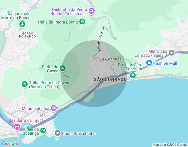 Imóvel no mapa