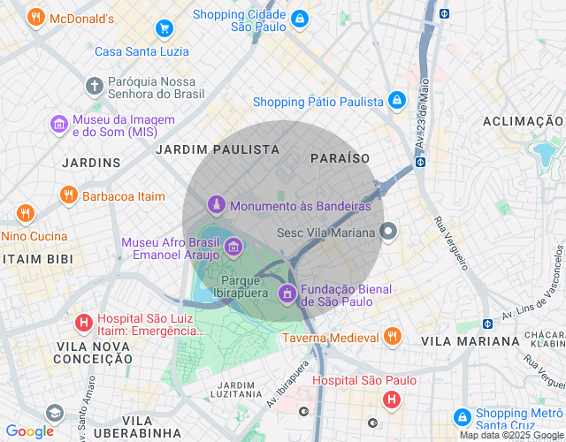 Imóvel no mapa