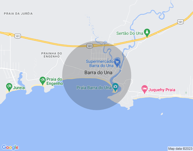 Imóvel no mapa