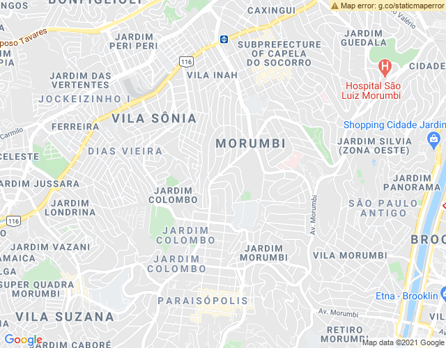 Imóvel no mapa