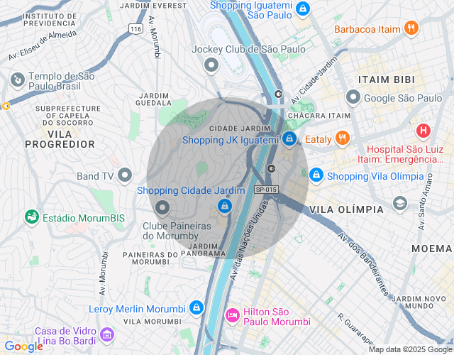 Imóvel no mapa