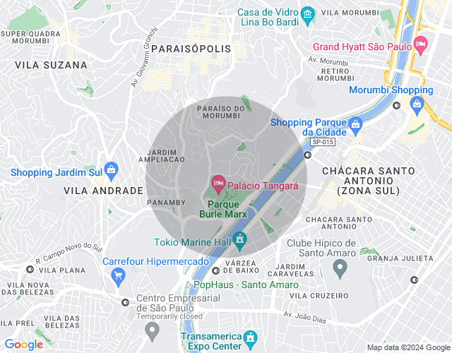 Imóvel no mapa
