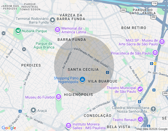 Imóvel no mapa