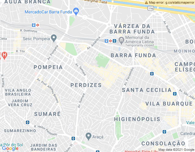 Imóvel no mapa