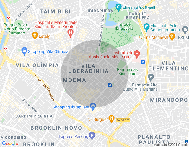Imóvel no mapa
