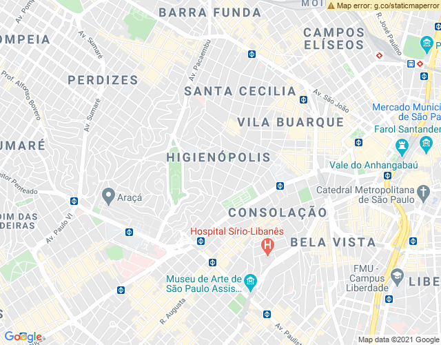 Imóvel no mapa