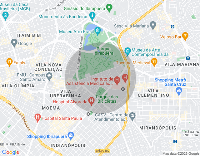 Imóvel no mapa