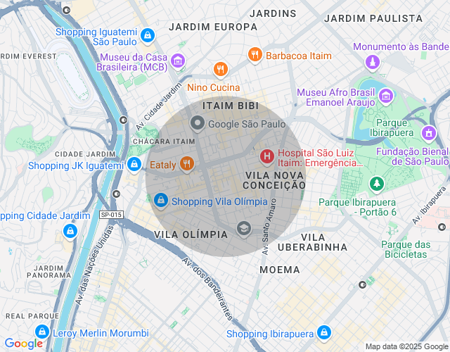 Imóvel no mapa