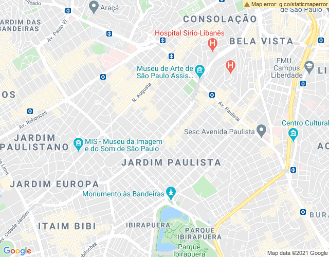 Imóvel no mapa