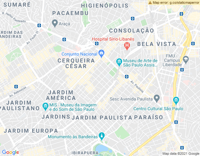 Imóvel no mapa