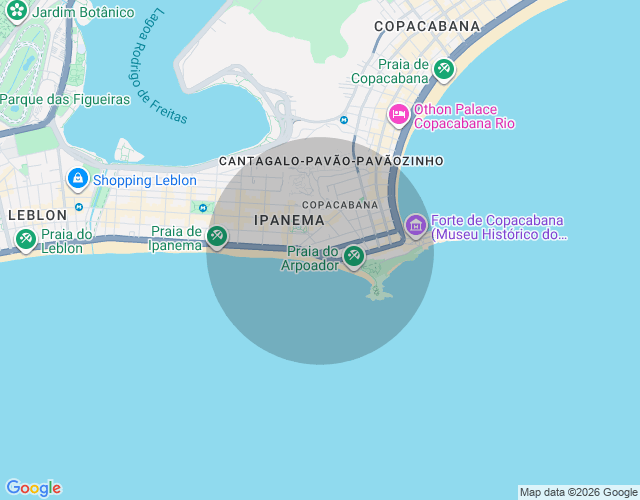 Imóvel no mapa
