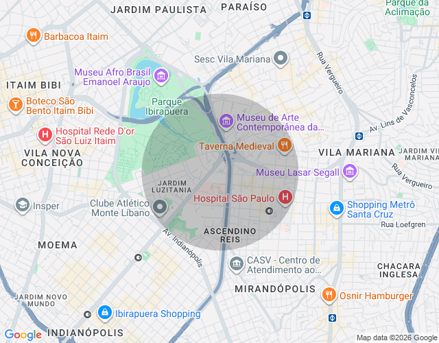 Imóvel no mapa