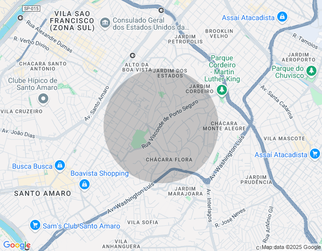 Imóvel no mapa