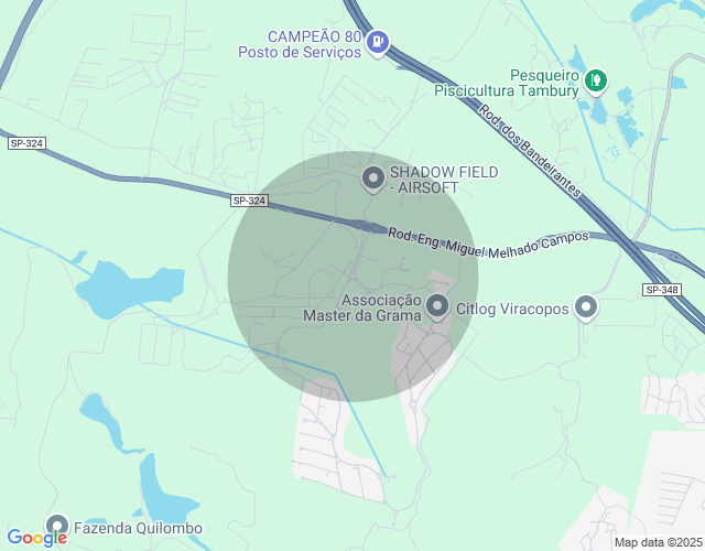 Imóvel no mapa