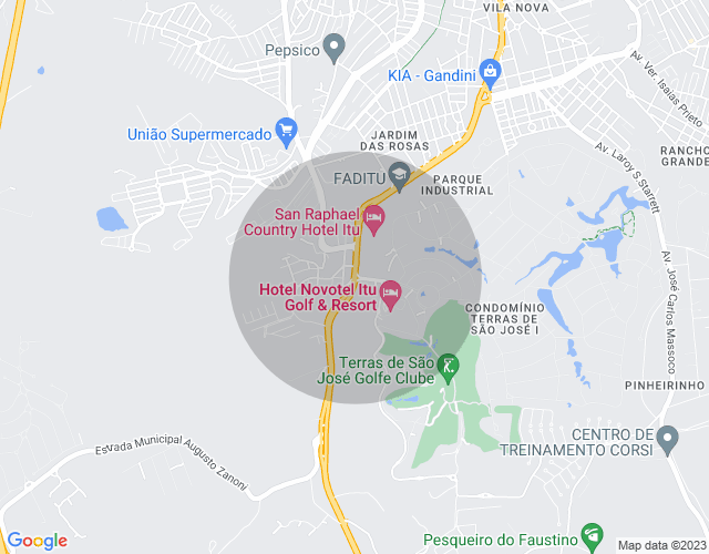 Imóvel no mapa