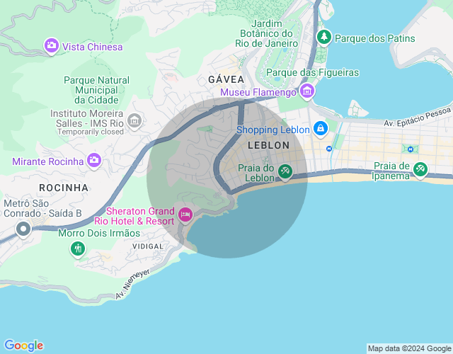 Imóvel no mapa