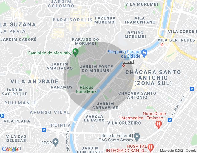 Imóvel no mapa