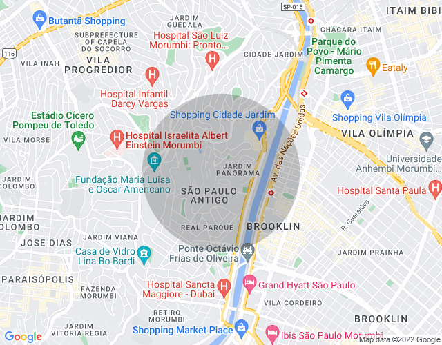 Imóvel no mapa