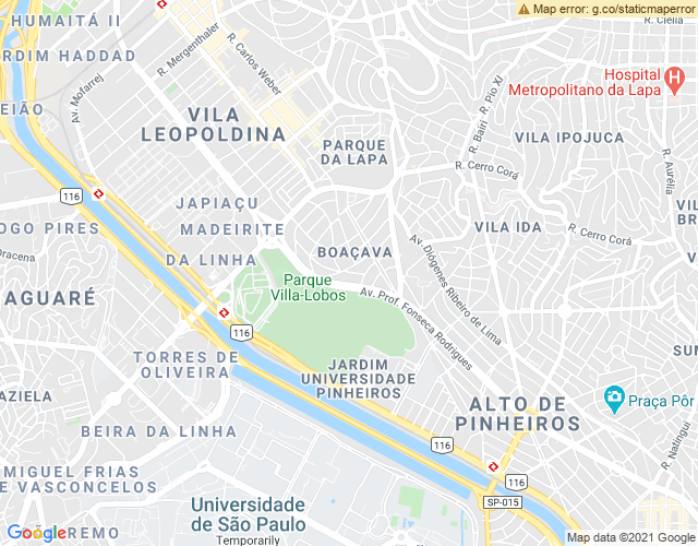 Imóvel no mapa