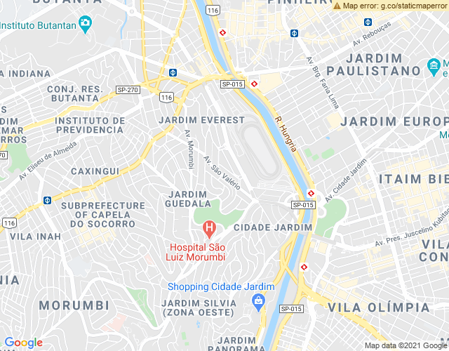 Imóvel no mapa