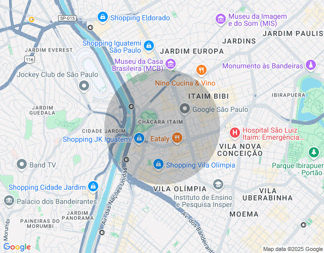 Imóvel no mapa