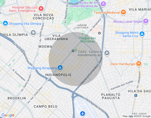 Imóvel no mapa