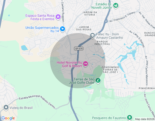 Imóvel no mapa