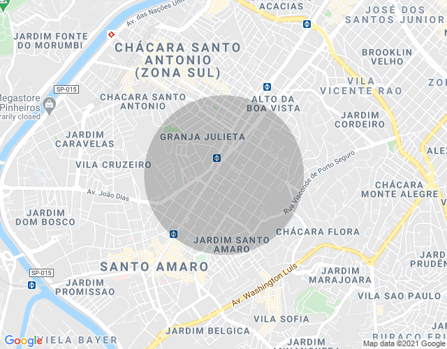 Imóvel no mapa