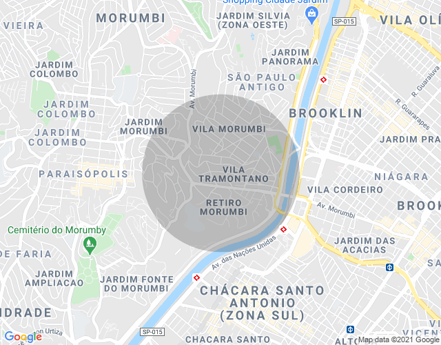 Imóvel no mapa