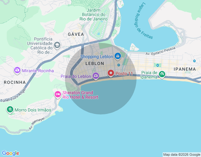 Imóvel no mapa