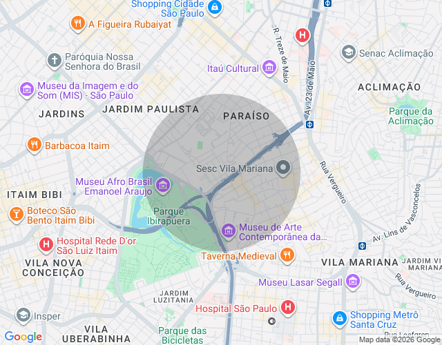Imóvel no mapa