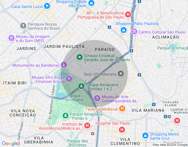 Imóvel no mapa