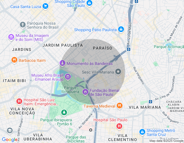 Imóvel no mapa