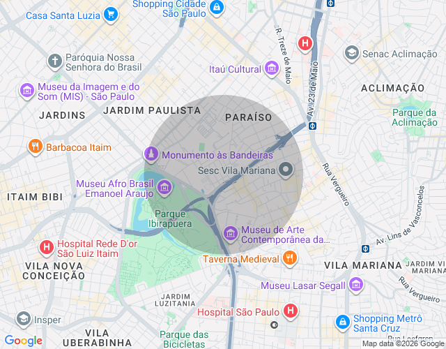 Imóvel no mapa