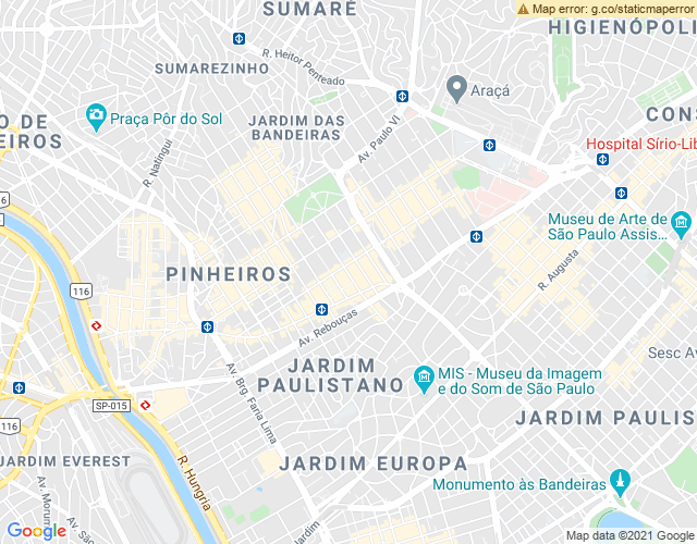 Imóvel no mapa