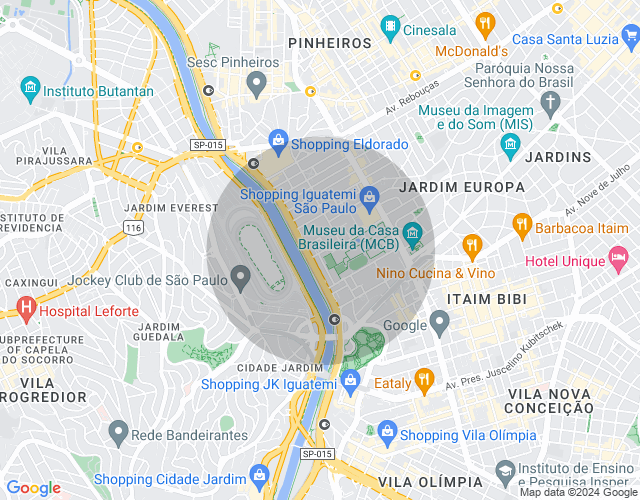 Imóvel no mapa