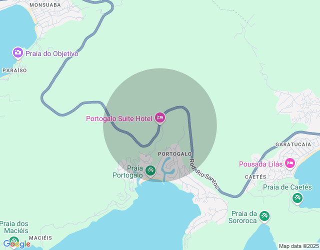 Imóvel no mapa
