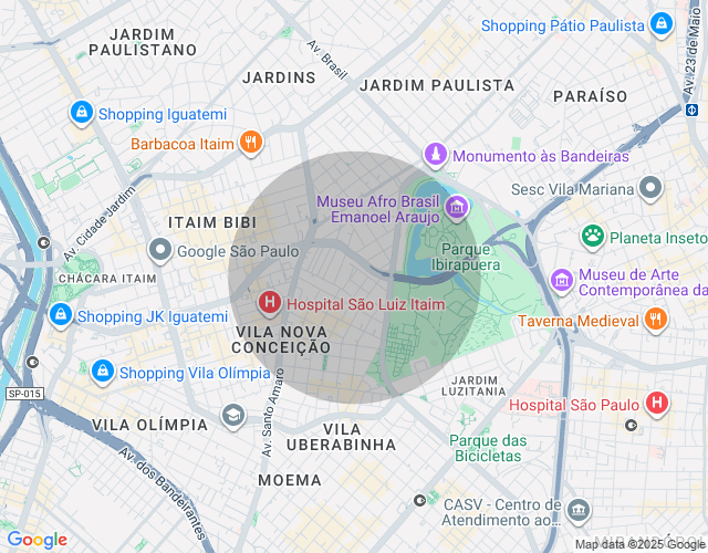 Imóvel no mapa