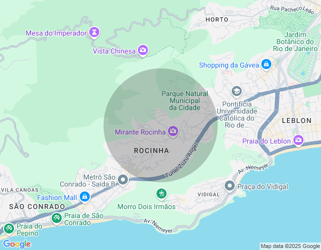 Imóvel no mapa