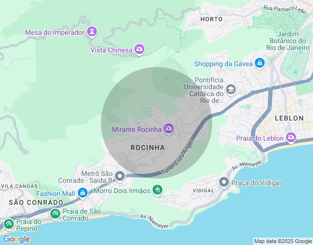 Imóvel no mapa