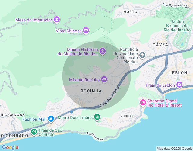 Imóvel no mapa