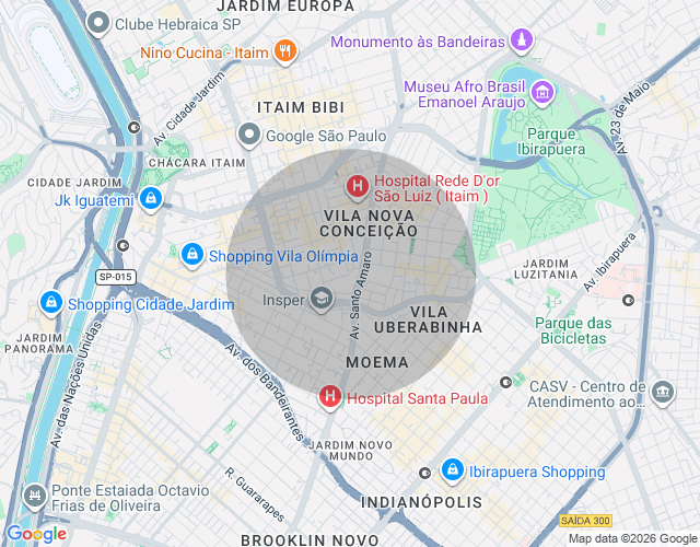 Imóvel no mapa