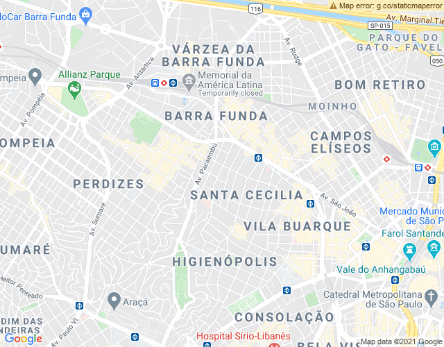 Imóvel no mapa