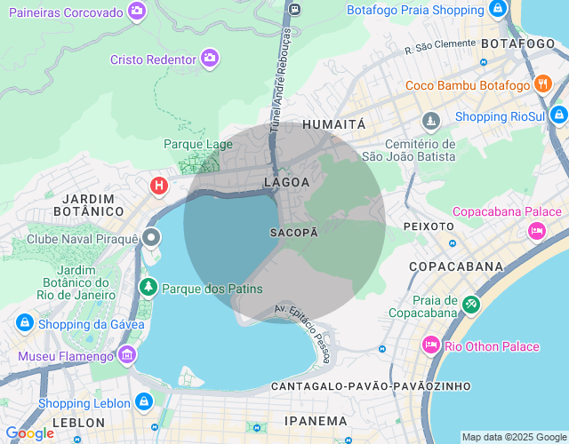 Imóvel no mapa