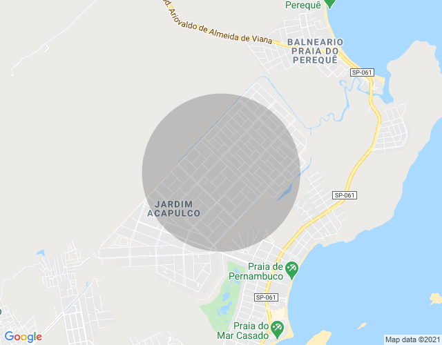 Imóvel no mapa