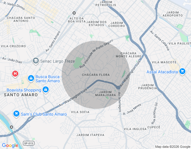 Imóvel no mapa