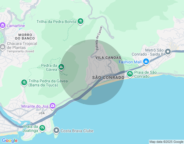 Imóvel no mapa