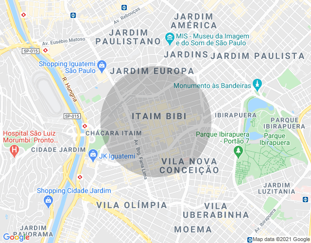 Imóvel no mapa