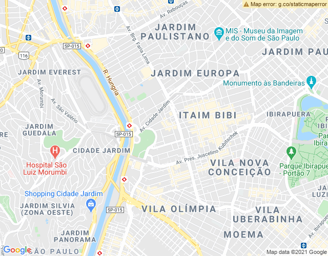 Imóvel no mapa