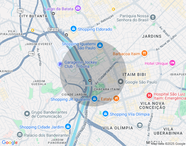 Imóvel no mapa